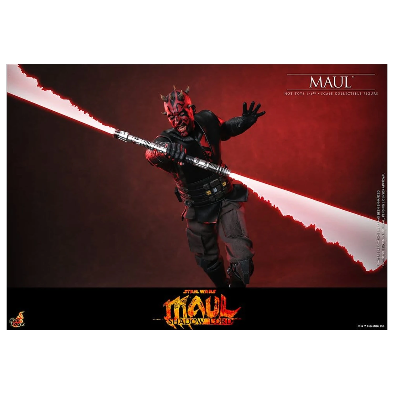 Star Wars: Maul - Shadow Lord Television Masterpiece Akcijska figura 1/6 Maul 29 cm fotografija izdelka