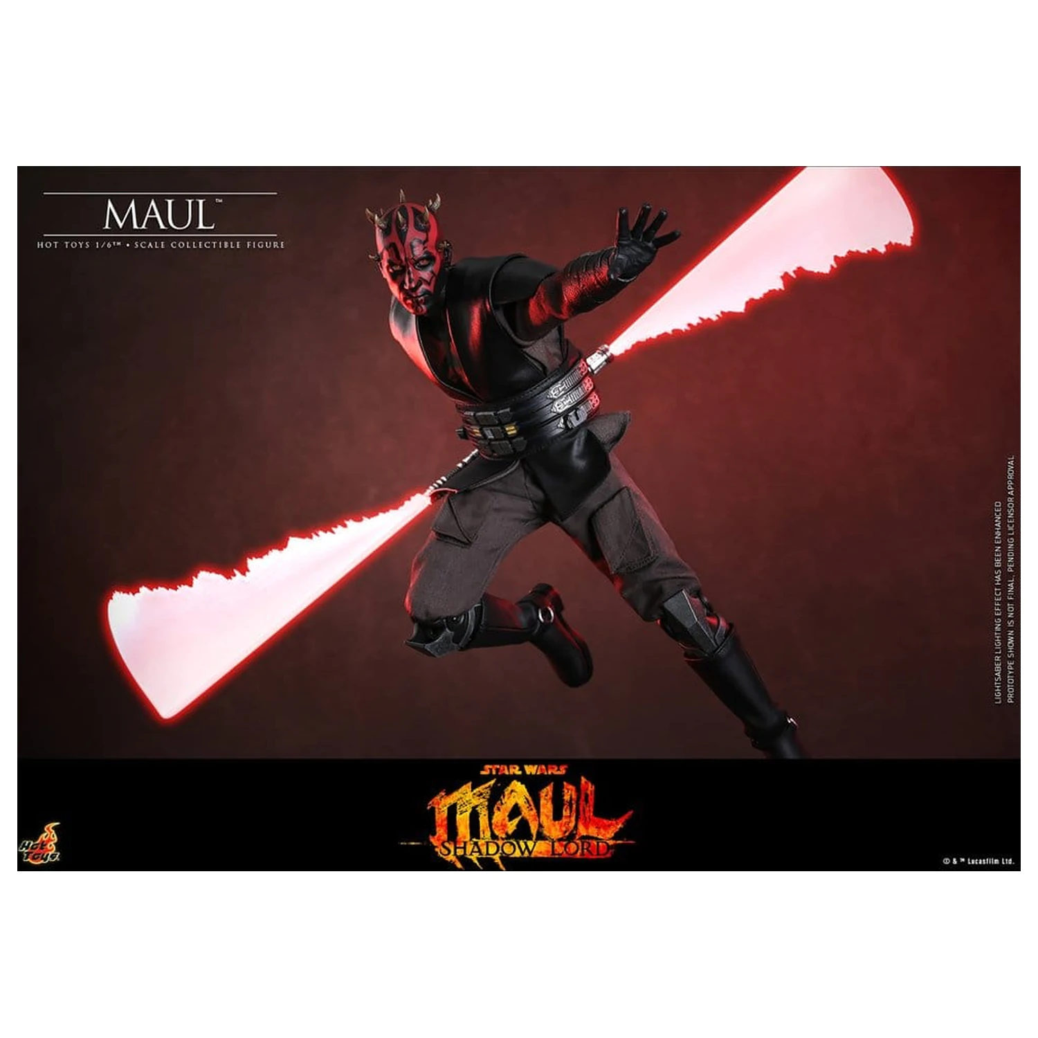 Star Wars: Maul - Shadow Lord Television Masterpiece Akcijska figura 1/6 Maul 29 cm fotografija izdelka