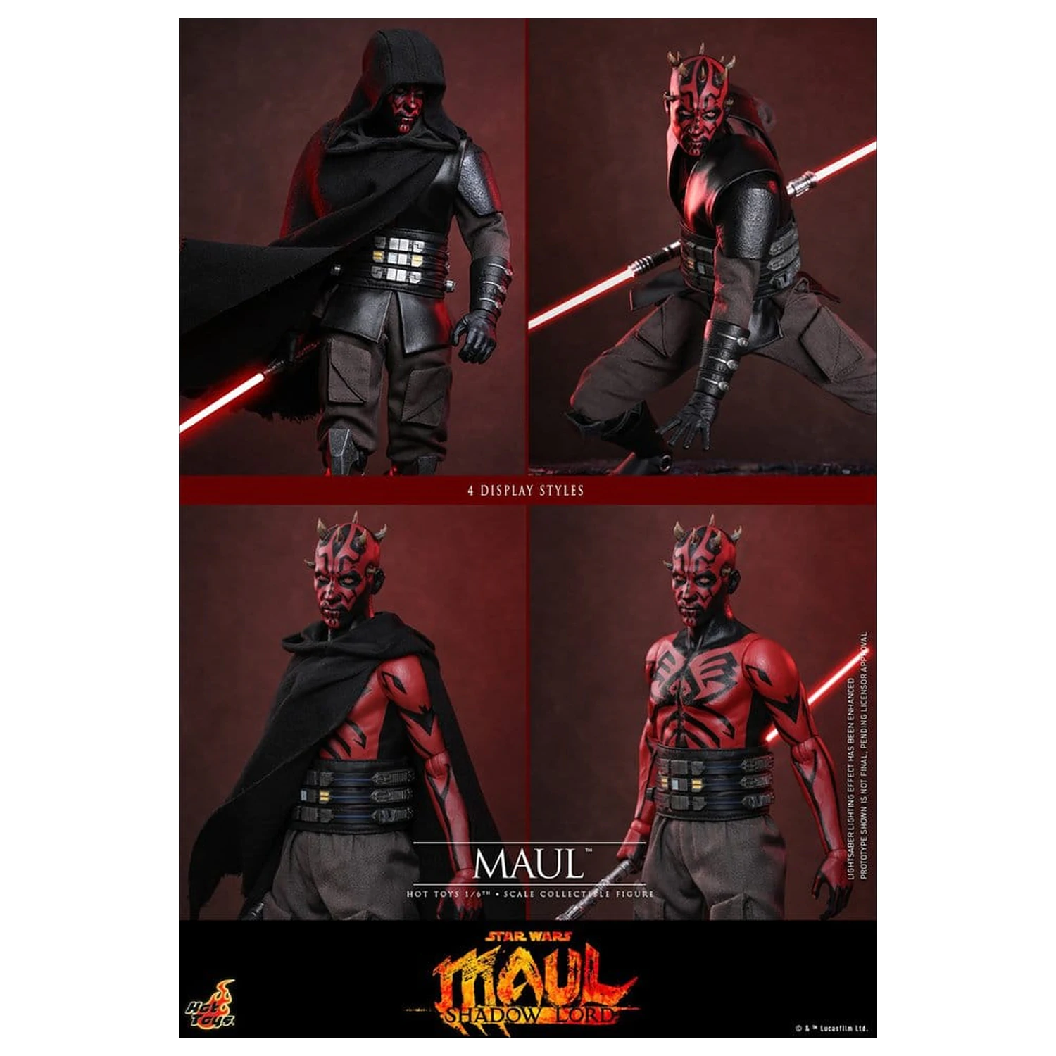 Star Wars: Maul - Shadow Lord Television Masterpiece Akcijska figura 1/6 Maul 29 cm fotografija izdelka