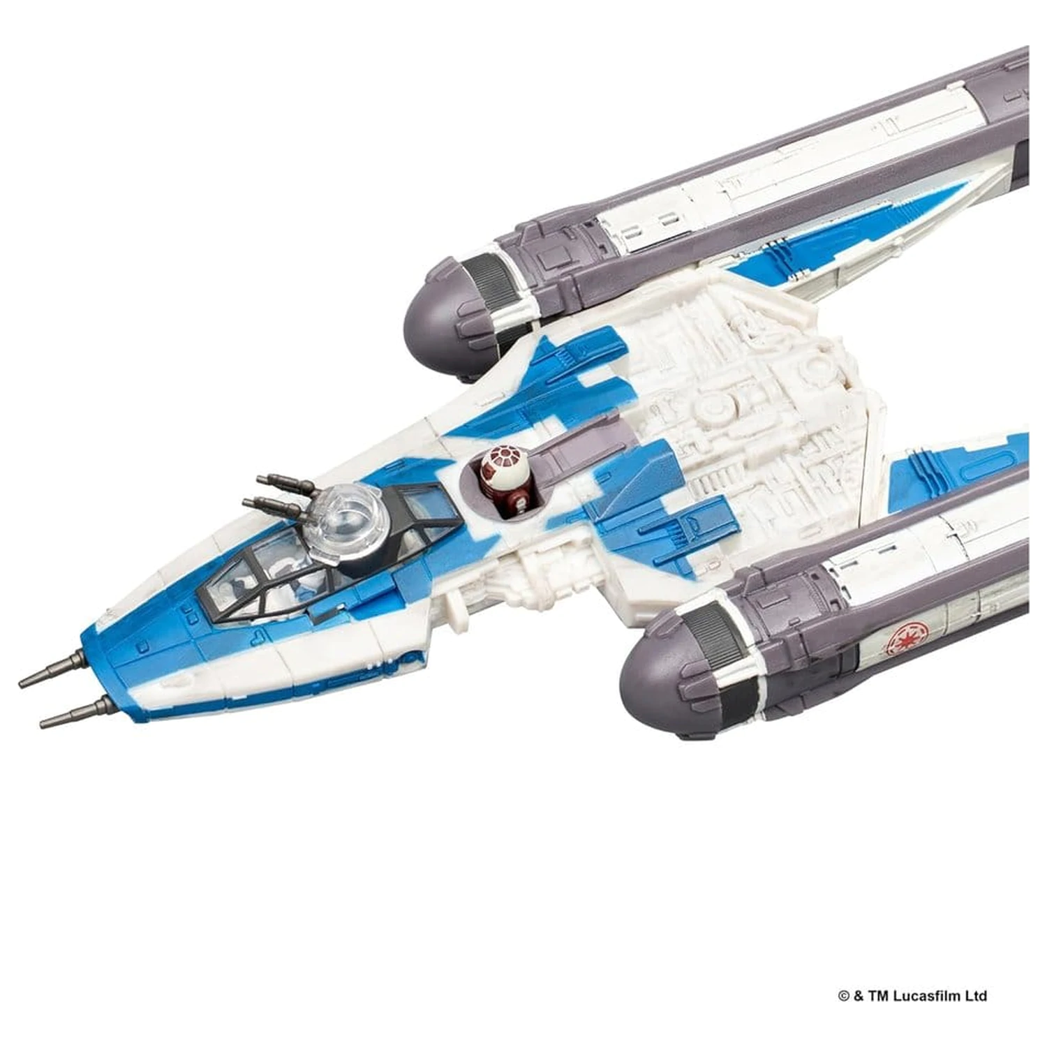 Star Wars Medium vozilo BTL-B Y-wing Starfighter z Clone Captain Rex 13 cm fotografija izdelka