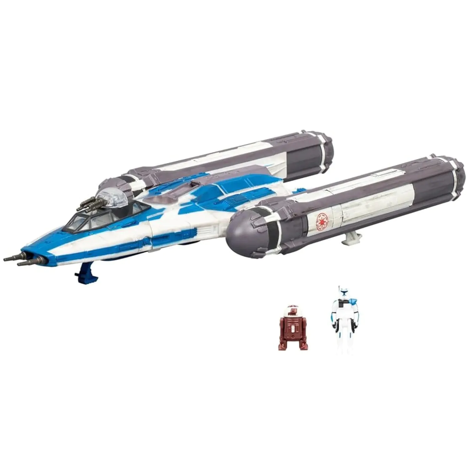 Star Wars Medium vozilo BTL-B Y-wing Starfighter z Clone Captain Rex 13 cm fotografija izdelka