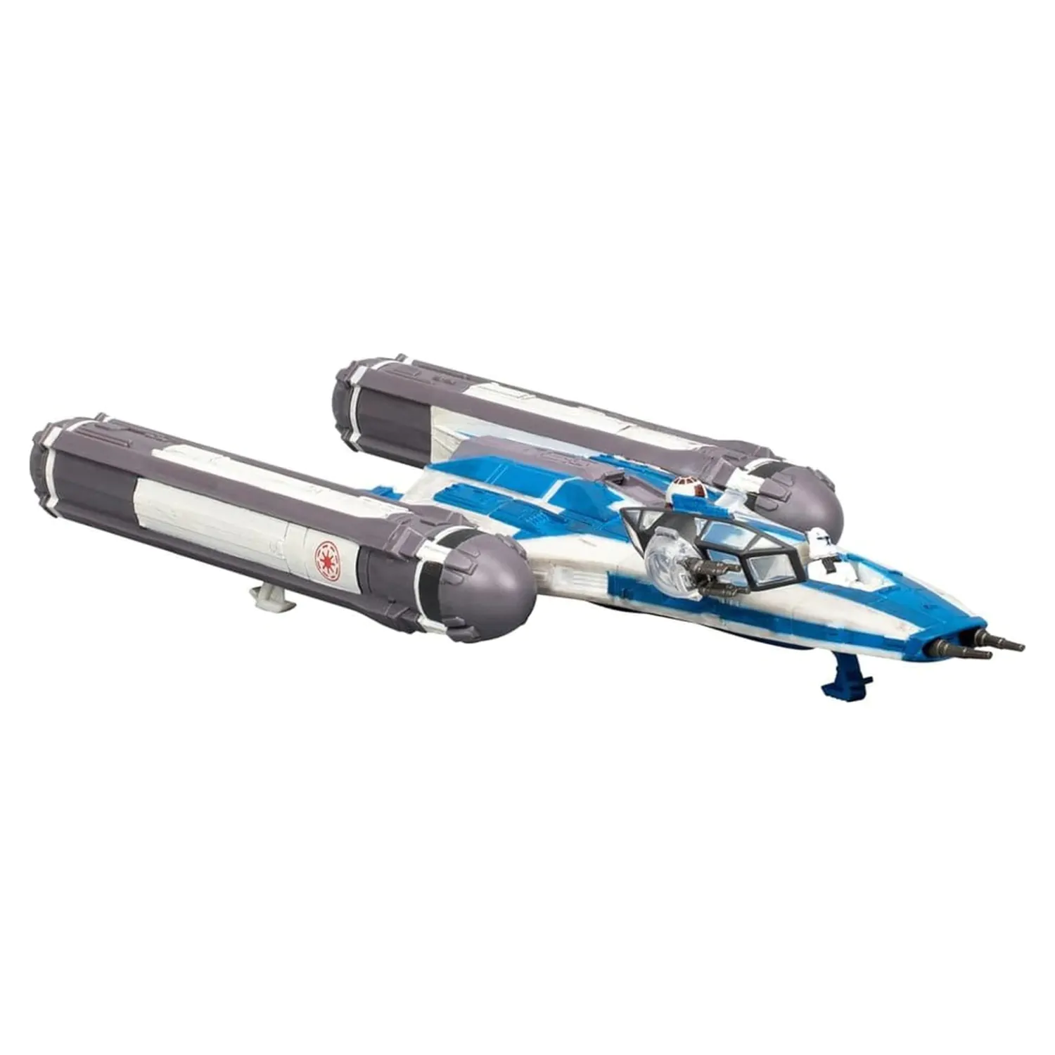 Star Wars Medium vozilo BTL-B Y-wing Starfighter z Clone Captain Rex 13 cm fotografija izdelka