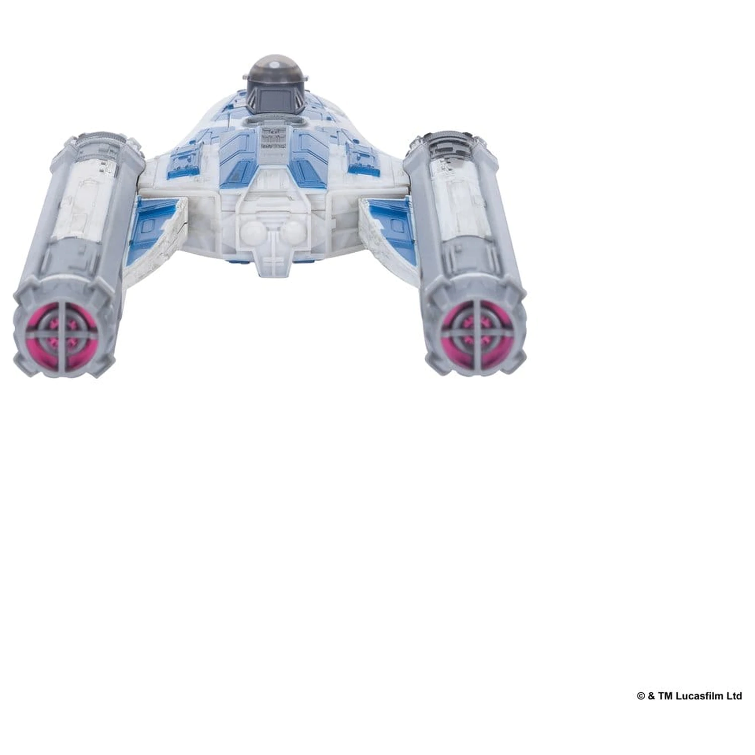 Star Wars Srednje vozilo in figura BTL-B Y-wing in Ahsoka in R7-A7 fotografija izdelka