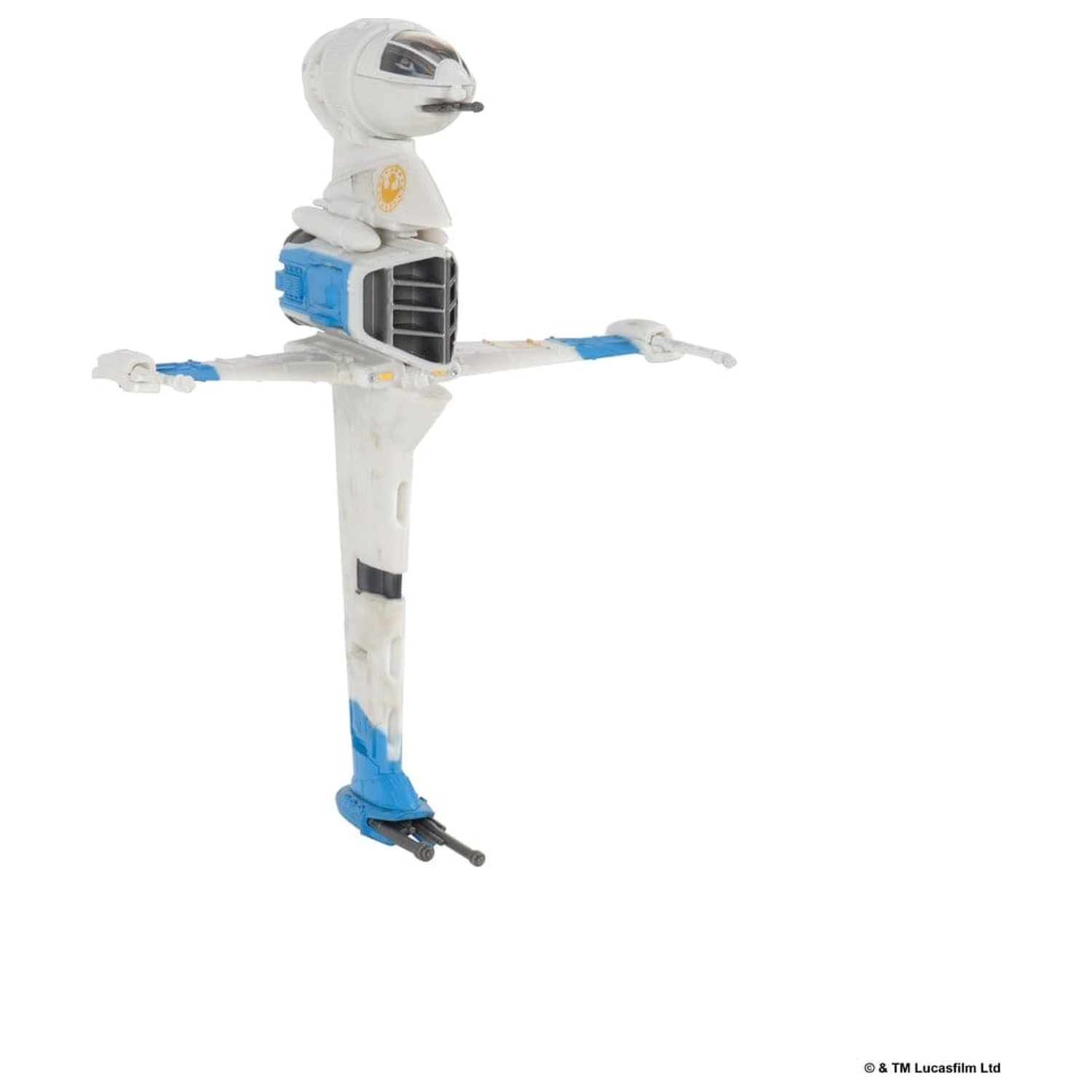 Star Wars srednje vozilo & figura New Republic B-wing & B-Wing Pilot fotografija izdelka