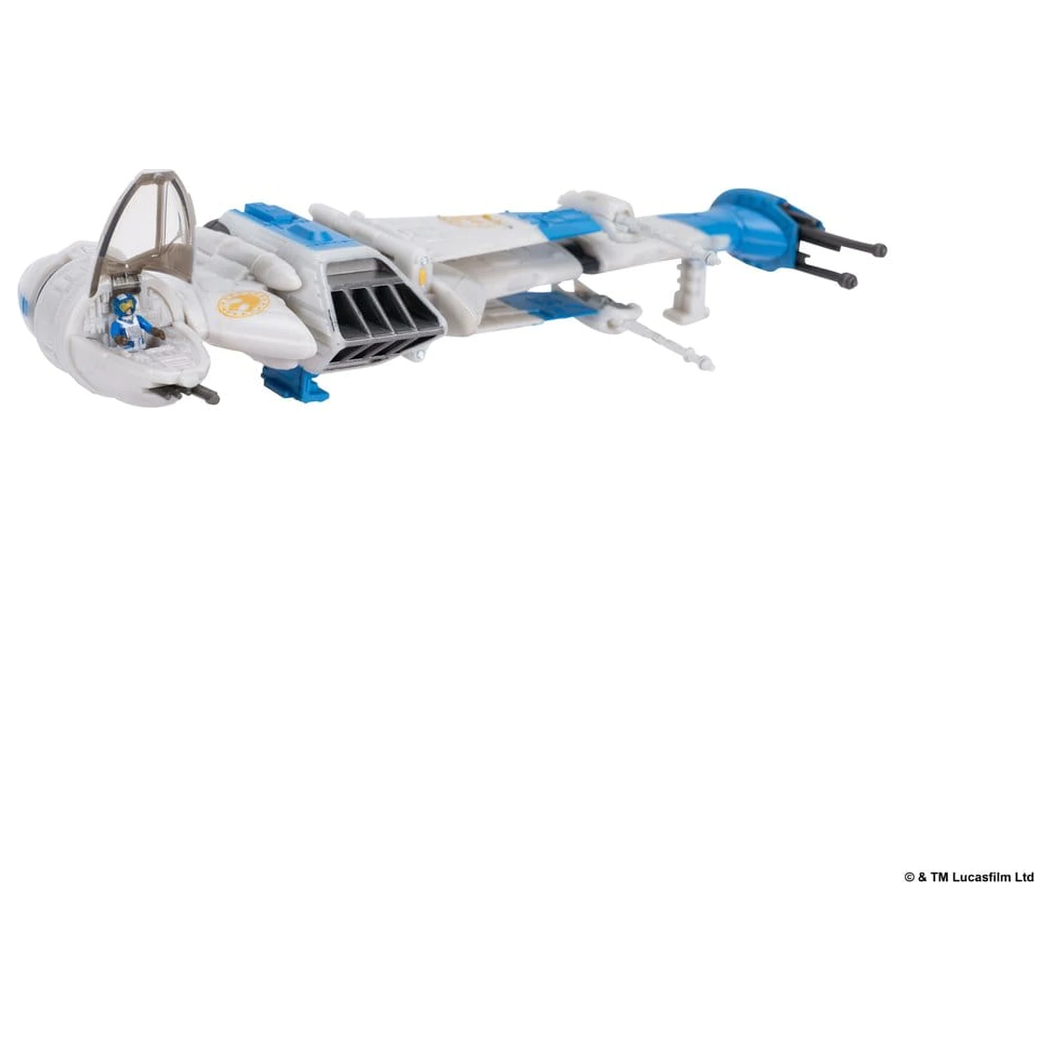 Star Wars srednje vozilo & figura New Republic B-wing & B-Wing Pilot fotografija izdelka