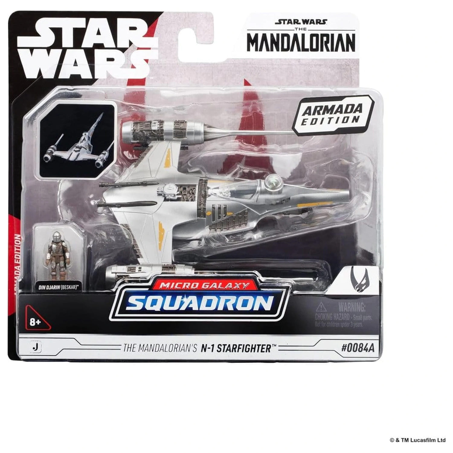 Star Wars Srednje vozilo N1 z Mando 13 cm fotografija izdelka