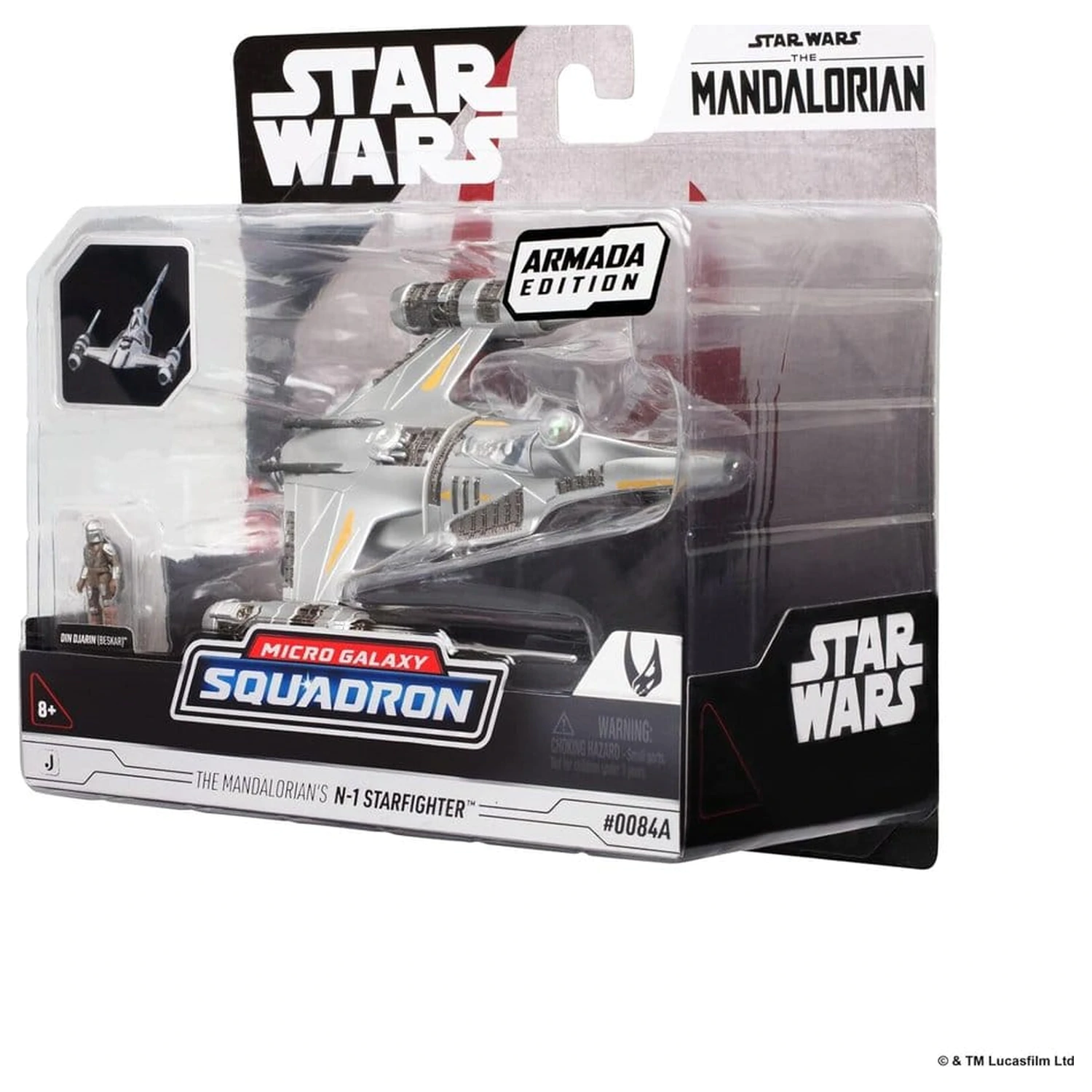 Star Wars Srednje vozilo N1 z Mando 13 cm fotografija izdelka