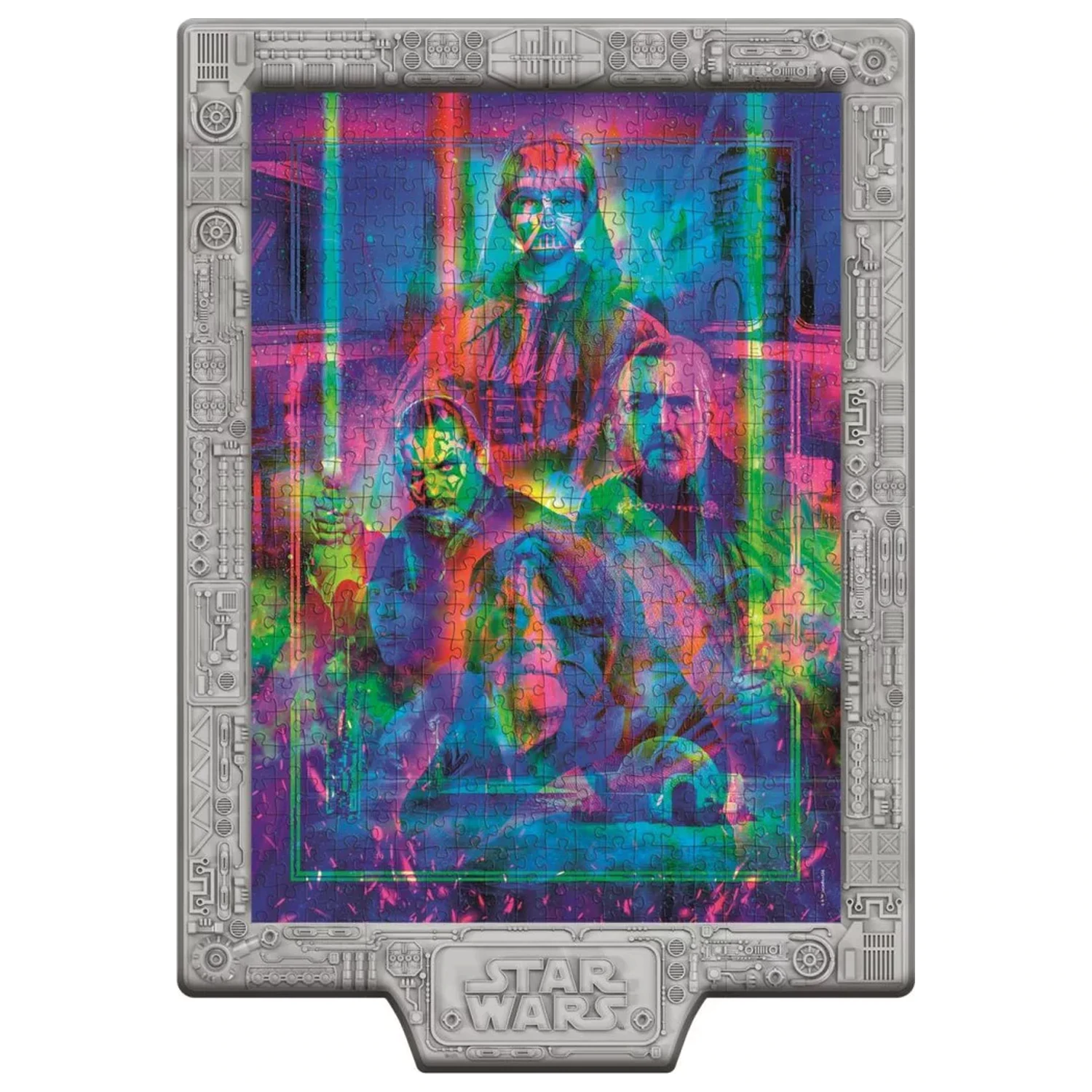 Star Wars Metamorphic 520-delna sestavljanka z LED okvirjem fotografija izdelka