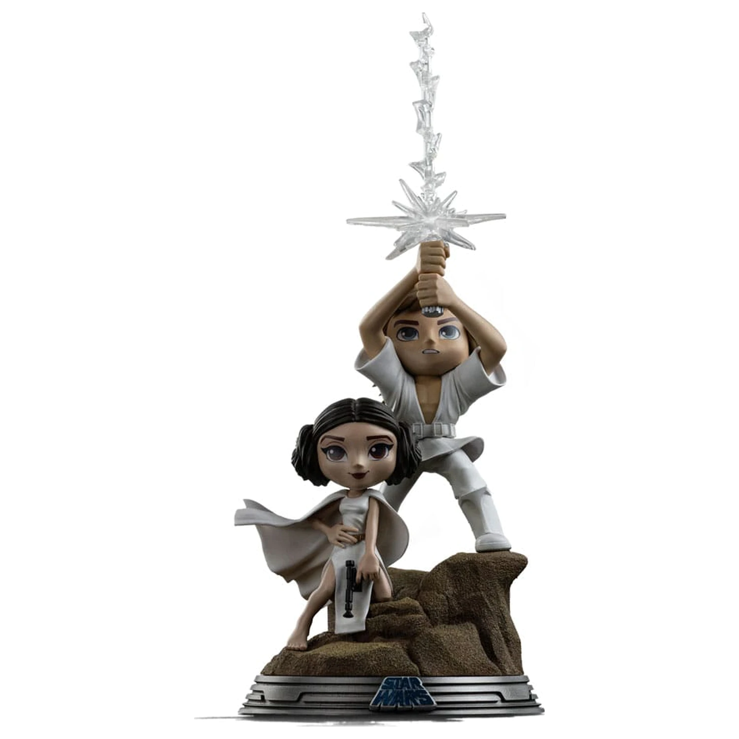 Star Wars Mini Co. PVC figurica Luke & Leia 30 cm fotografija izdelka