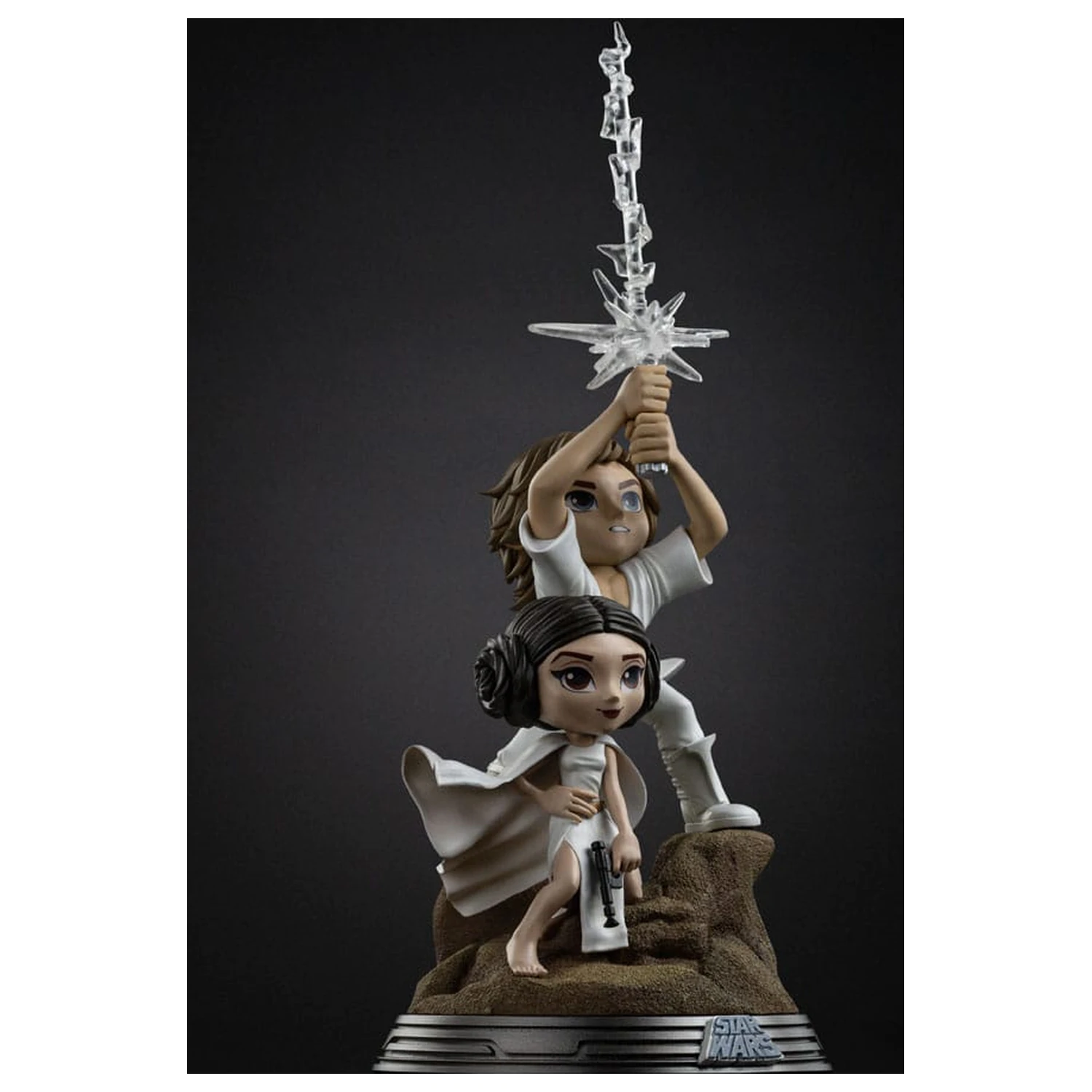 Star Wars Mini Co. PVC figurica Luke & Leia 30 cm fotografija izdelka