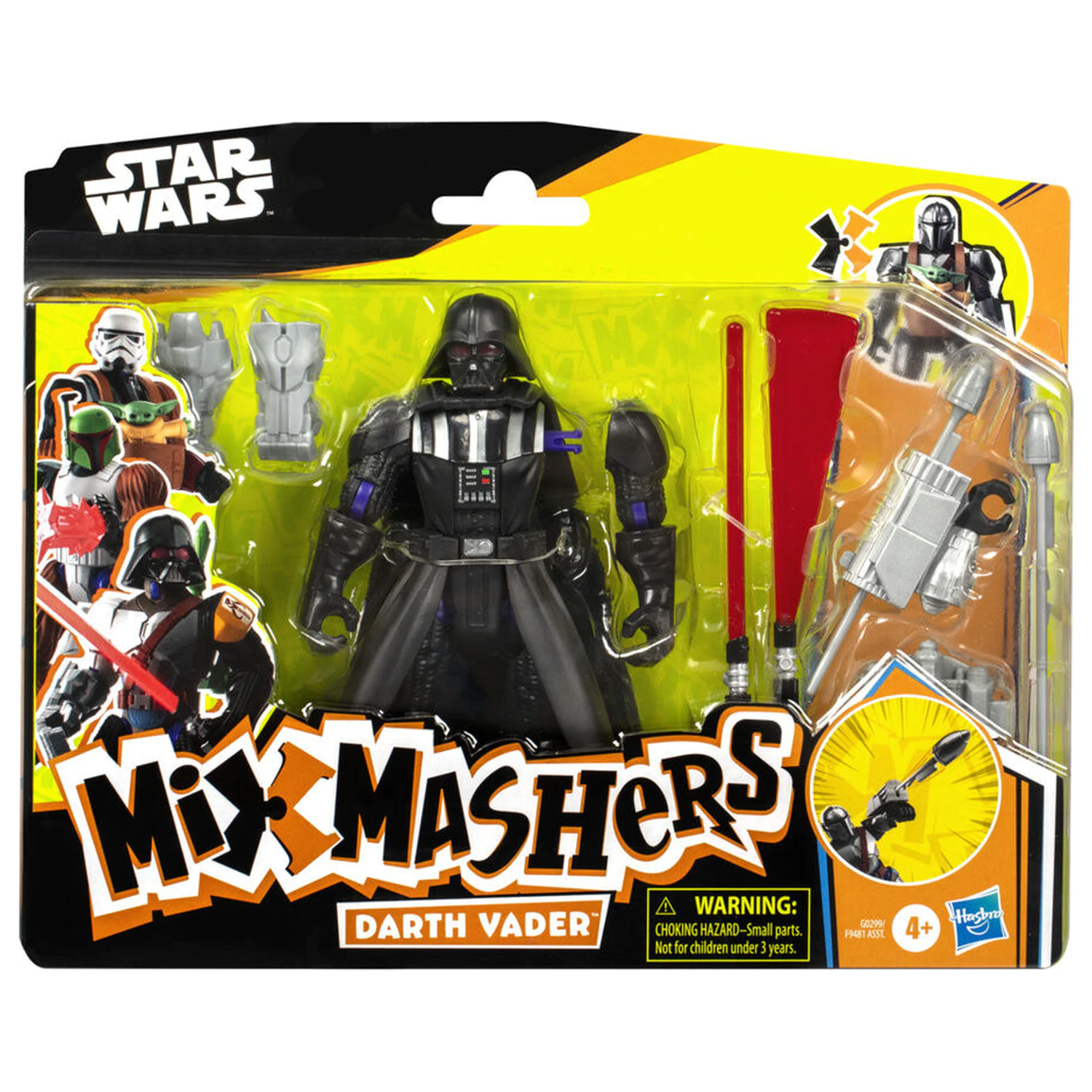 Star Wars Mix Mashers Darth Vader Deluxe figura 12cm fotografija izdelka