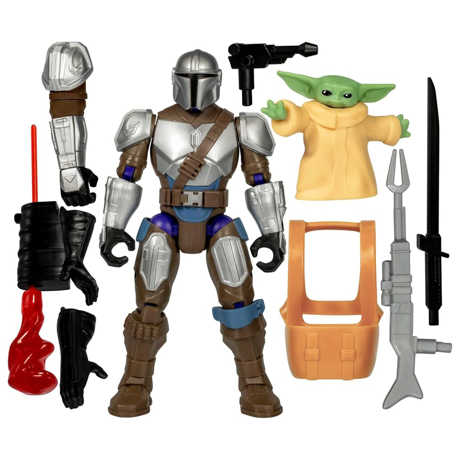 Star Wars Mix Mashers The Mandalorian & Grogu Deluxe figura 12 cm fotografija izdelka