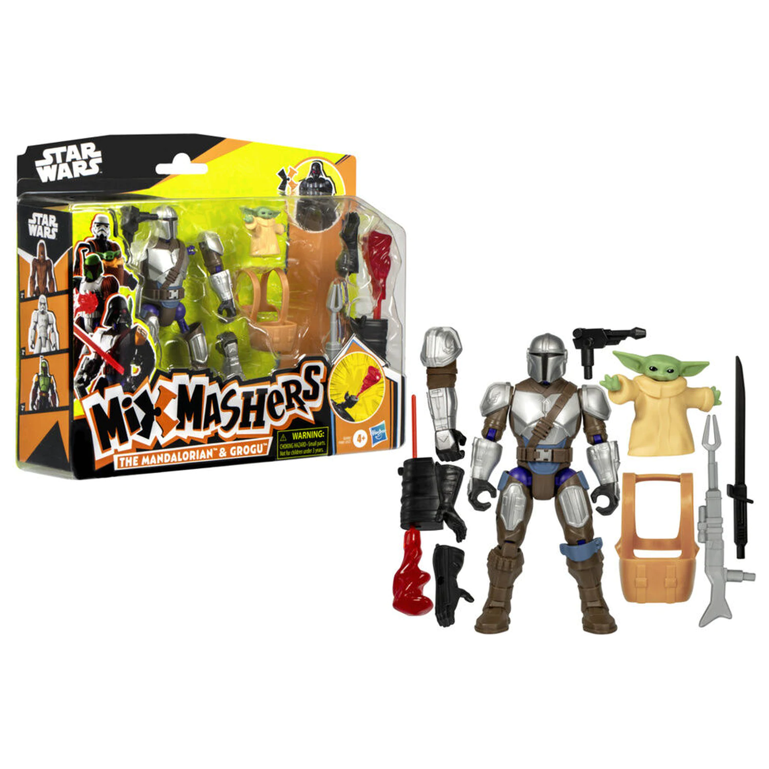Star Wars Mix Mashers The Mandalorian & Grogu Deluxe figura 12 cm fotografija izdelka