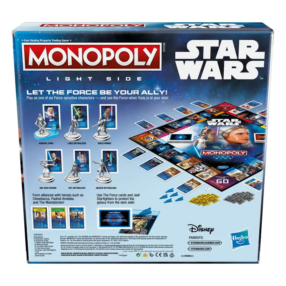 Star Wars družabna igra Monopoly Light Side Edition *English Version* fotografija izdelka