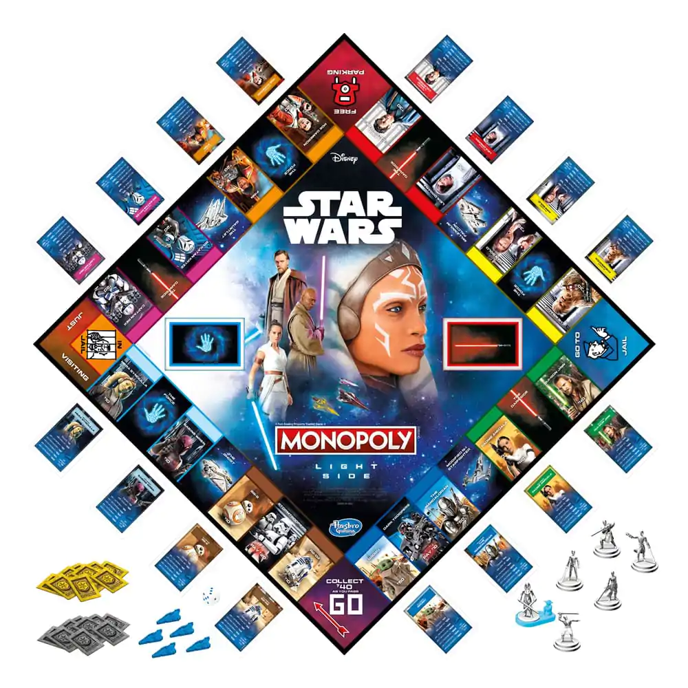 Star Wars družabna igra Monopoly Light Side Edition *English Version* fotografija izdelka