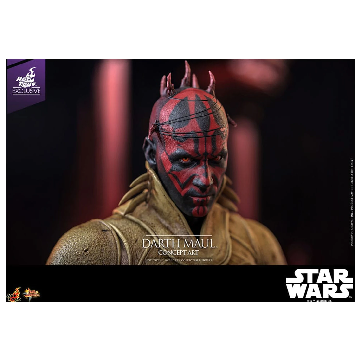 Star Wars Movie Masterpiece Akcijska figura 1/6 Darth Maul (Concept Art) Hot Toys Exclusive 35 cm fotografija izdelka