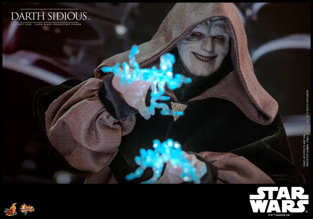 Star Wars Movie Masterpiece akcijska figura 1/6 Darth Sidious 29 cm fotografija izdelka