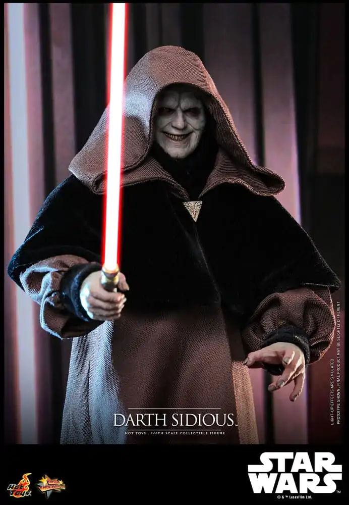 Star Wars Movie Masterpiece akcijska figura 1/6 Darth Sidious 29 cm fotografija izdelka
