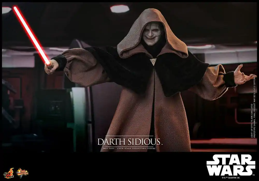 Star Wars Movie Masterpiece akcijska figura 1/6 Darth Sidious 29 cm fotografija izdelka