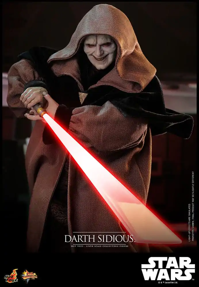 Star Wars Movie Masterpiece akcijska figura 1/6 Darth Sidious 29 cm fotografija izdelka