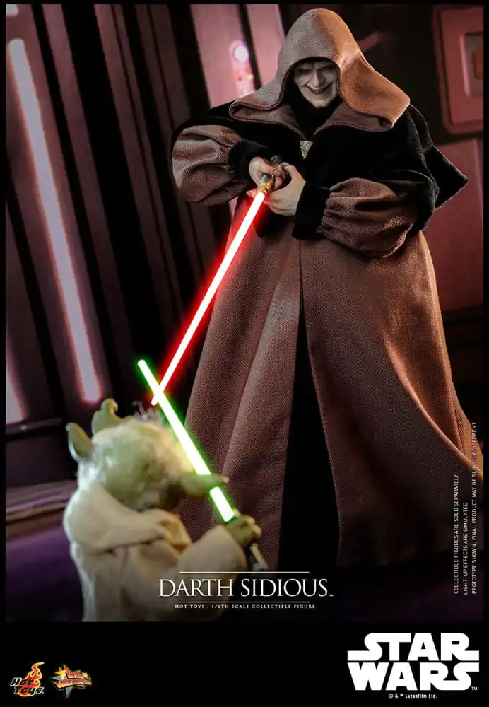 Star Wars Movie Masterpiece akcijska figura 1/6 Darth Sidious 29 cm fotografija izdelka