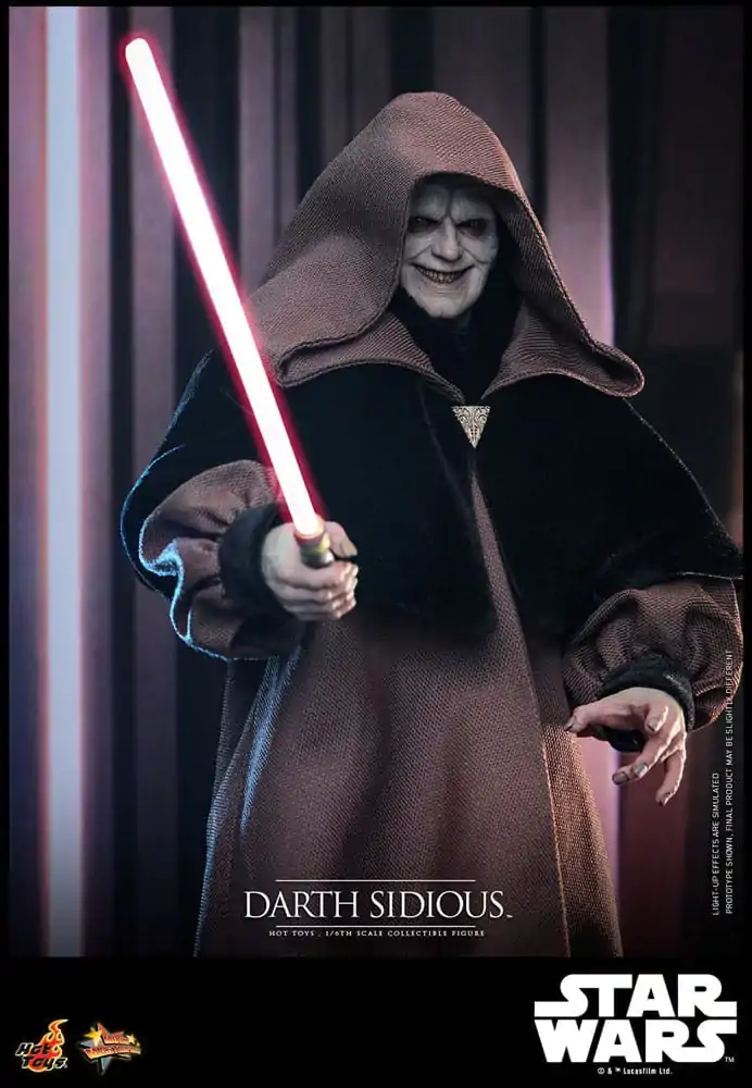 Star Wars Movie Masterpiece akcijska figura 1/6 Darth Sidious 29 cm fotografija izdelka