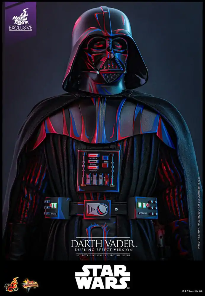 Star Wars Movie Masterpiece Akcijska figura 1/6 Darth Vader (Dueling Effect Version) Hot Toys Exclusive 35 cm fotografija izdelka
