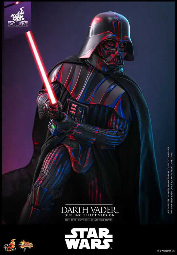 Star Wars Movie Masterpiece Akcijska figura 1/6 Darth Vader (Dueling Effect Version) Hot Toys Exclusive 35 cm fotografija izdelka
