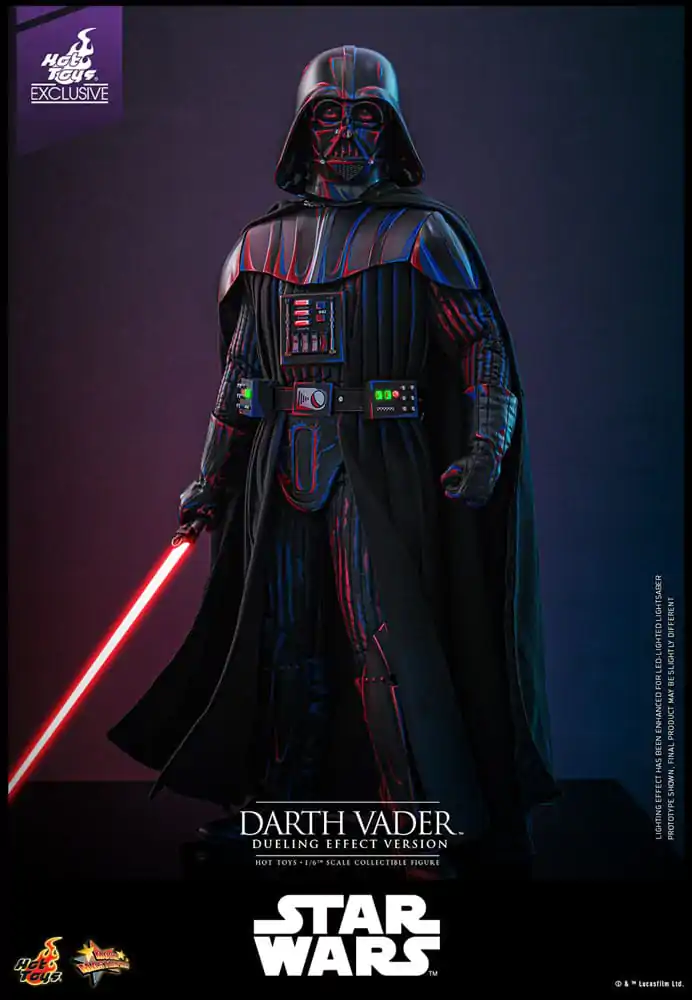 Star Wars Movie Masterpiece Akcijska figura 1/6 Darth Vader (Dueling Effect Version) Hot Toys Exclusive 35 cm fotografija izdelka