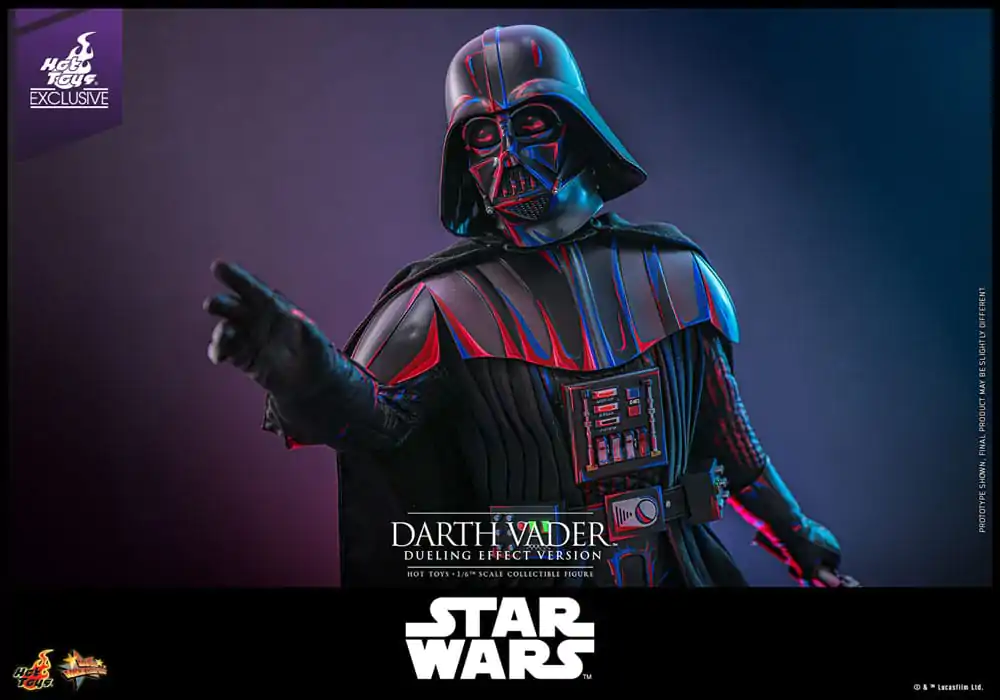 Star Wars Movie Masterpiece Akcijska figura 1/6 Darth Vader (Dueling Effect Version) Hot Toys Exclusive 35 cm fotografija izdelka