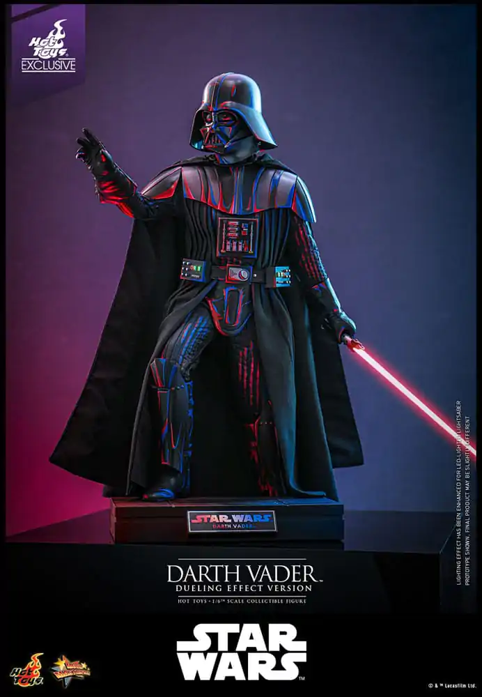 Star Wars Movie Masterpiece Akcijska figura 1/6 Darth Vader (Dueling Effect Version) Hot Toys Exclusive 35 cm fotografija izdelka