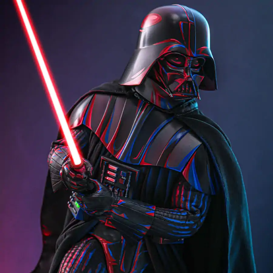 Star Wars Movie Masterpiece Akcijska figura 1/6 Darth Vader (Dueling Effect Version) Hot Toys Exclusive 35 cm fotografija izdelka