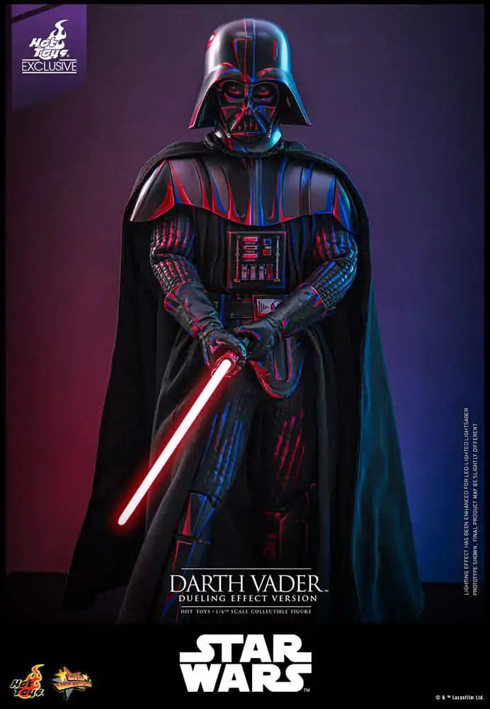 Star Wars Movie Masterpiece Akcijska figura 1/6 Darth Vader (Dueling Effect Version) Hot Toys Exclusive 35 cm fotografija izdelka