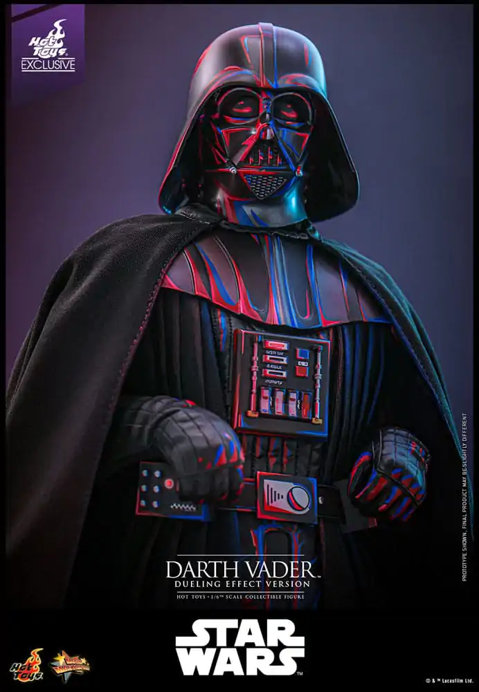 Star Wars Movie Masterpiece Akcijska figura 1/6 Darth Vader (Dueling Effect Version) Hot Toys Exclusive 35 cm fotografija izdelka