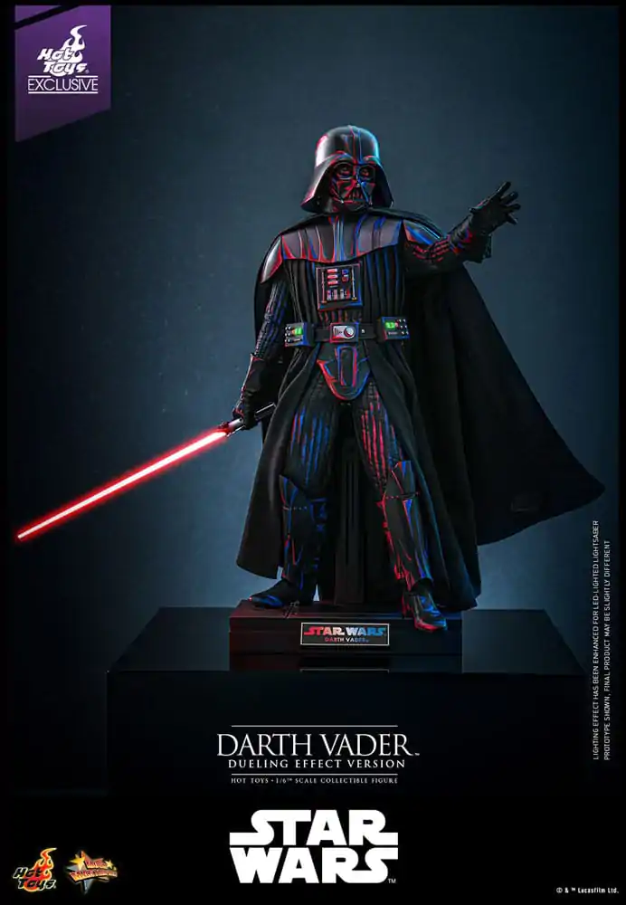 Star Wars Movie Masterpiece Akcijska figura 1/6 Darth Vader (Dueling Effect Version) Hot Toys Exclusive 35 cm fotografija izdelka
