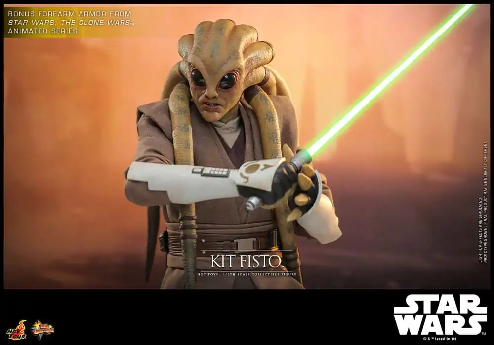 Star Wars Movie Masterpiece akcijska figura 1/6 Kit Fisto 32 cm fotografija izdelka