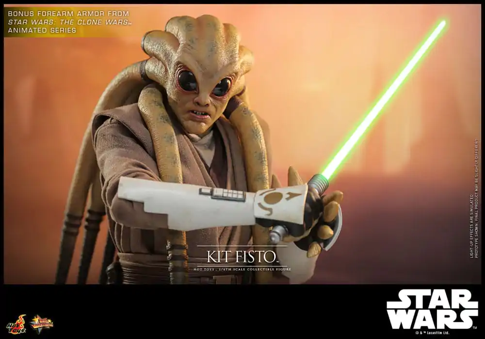 Star Wars Movie Masterpiece akcijska figura 1/6 Kit Fisto 32 cm fotografija izdelka