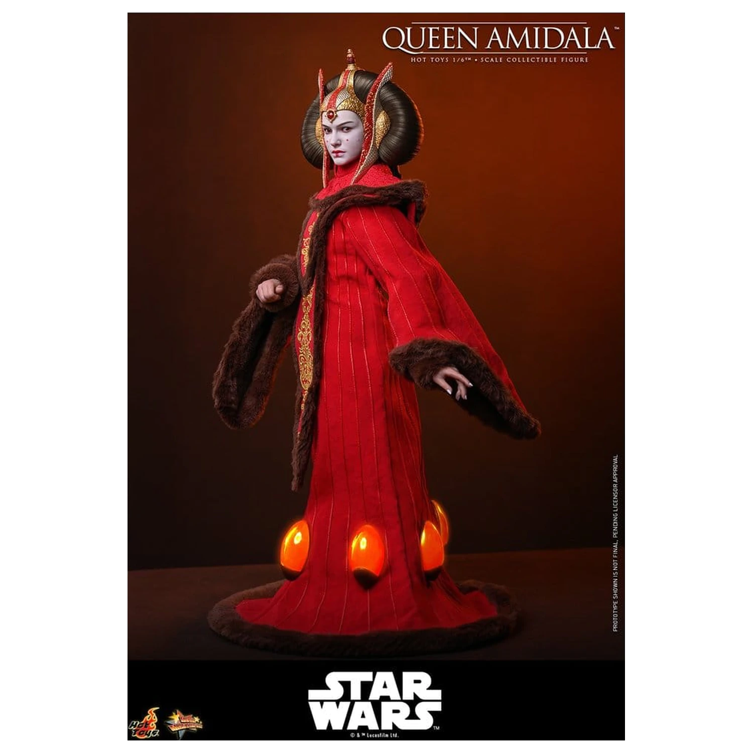 Star Wars Movie Masterpiece Akcijska figura 1/6 Queen Amidala 28 cm fotografija izdelka