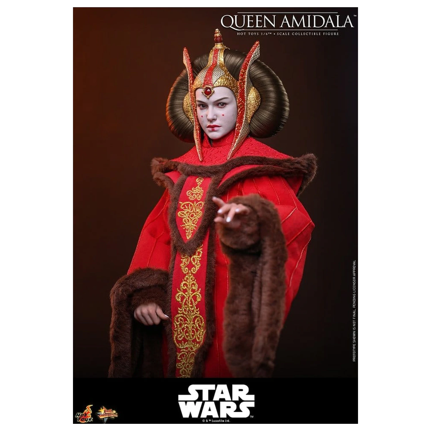 Star Wars Movie Masterpiece Akcijska figura 1/6 Queen Amidala 28 cm fotografija izdelka