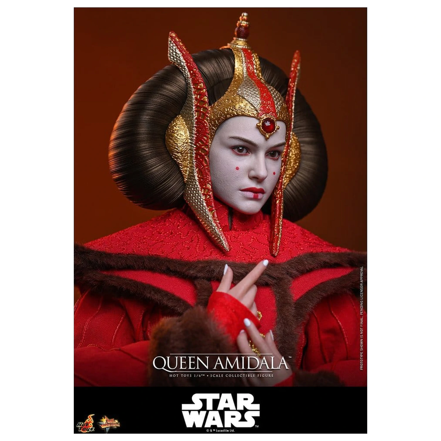 Star Wars Movie Masterpiece Akcijska figura 1/6 Queen Amidala 28 cm fotografija izdelka