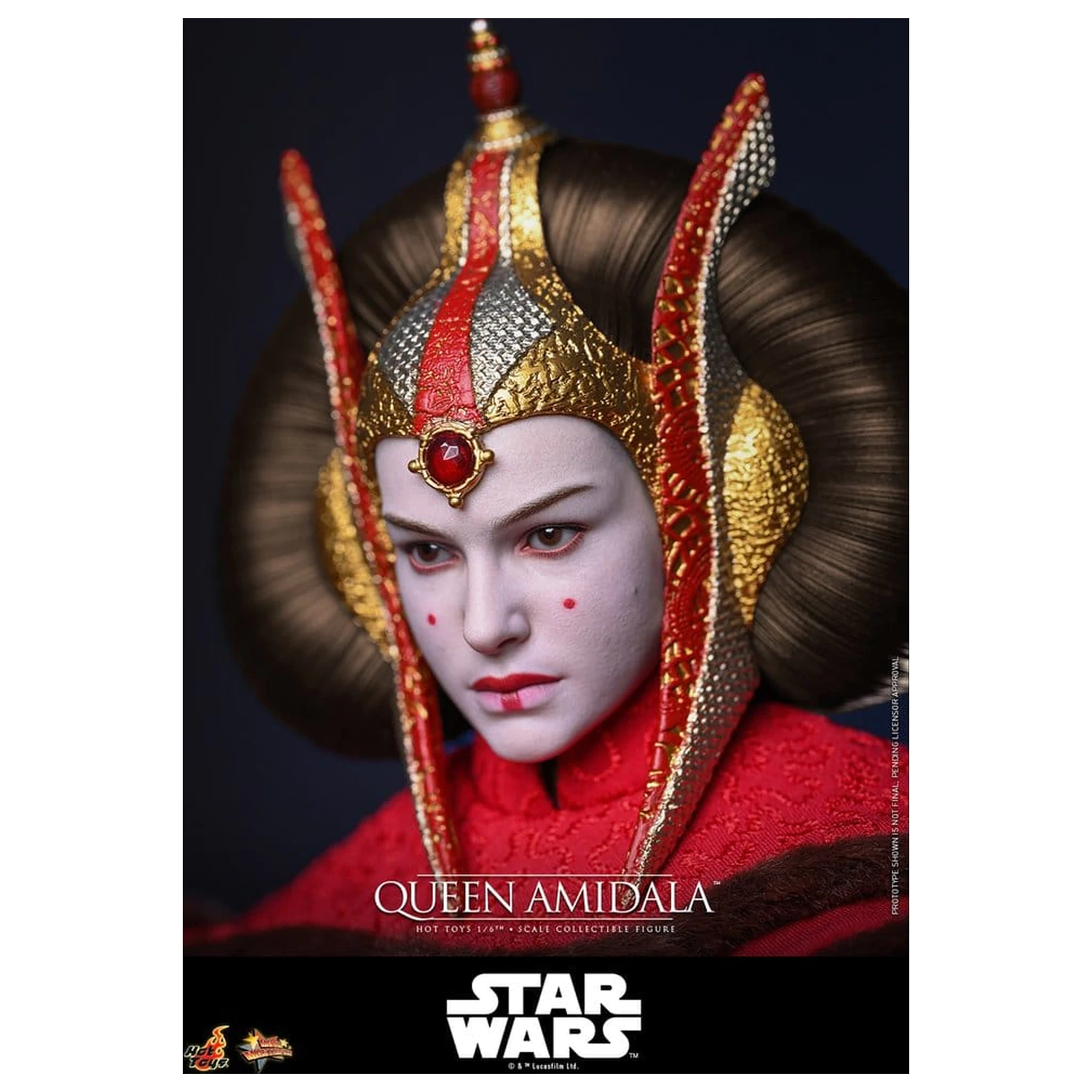 Star Wars Movie Masterpiece Akcijska figura 1/6 Queen Amidala 28 cm fotografija izdelka
