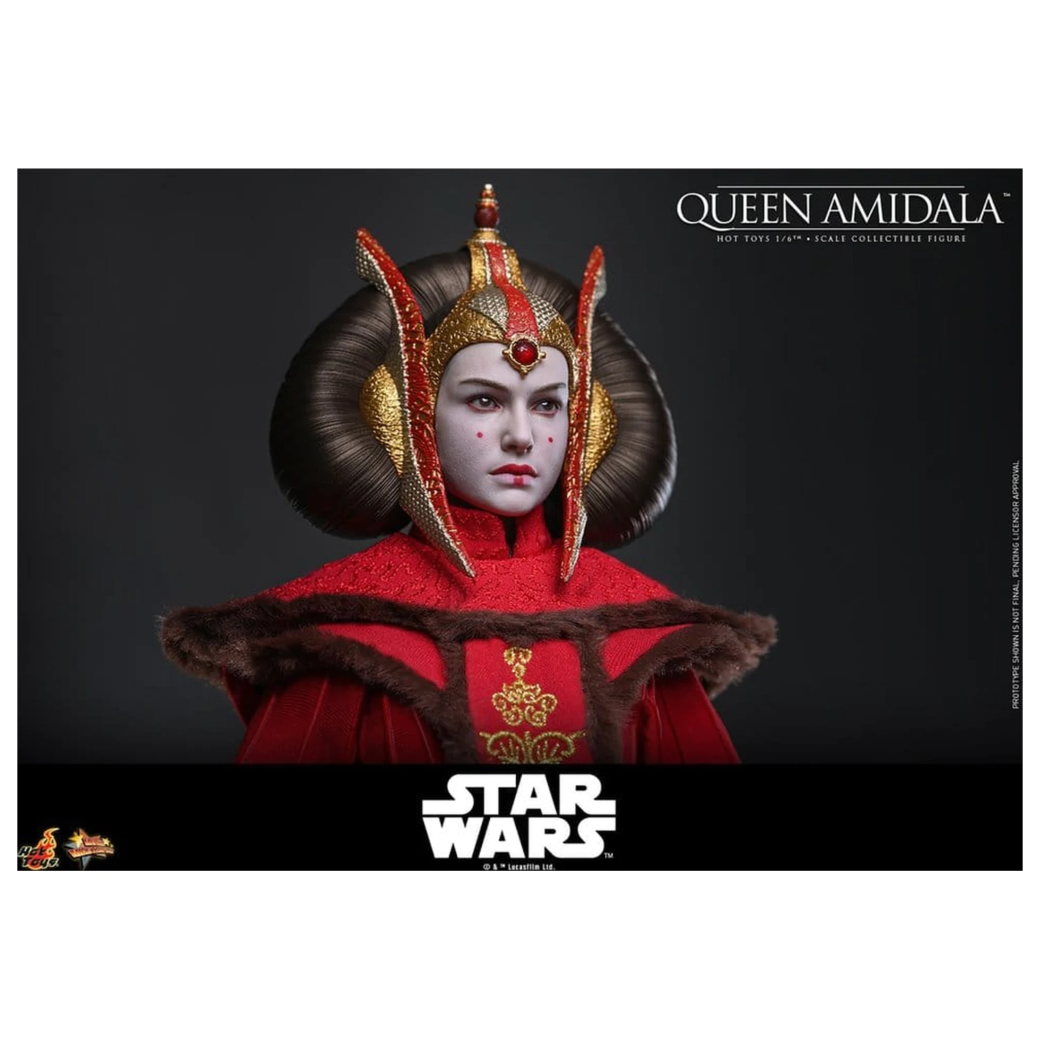 Star Wars Movie Masterpiece Akcijska figura 1/6 Queen Amidala 28 cm fotografija izdelka