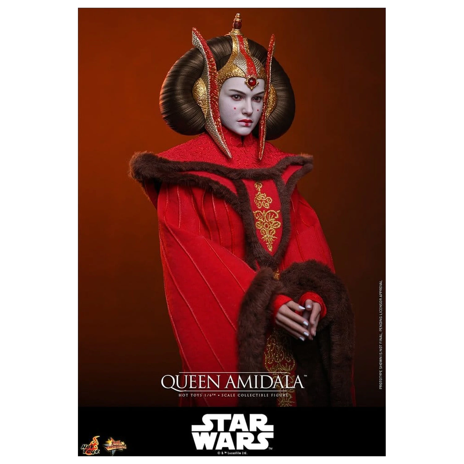 Star Wars Movie Masterpiece Akcijska figura 1/6 Queen Amidala 28 cm fotografija izdelka