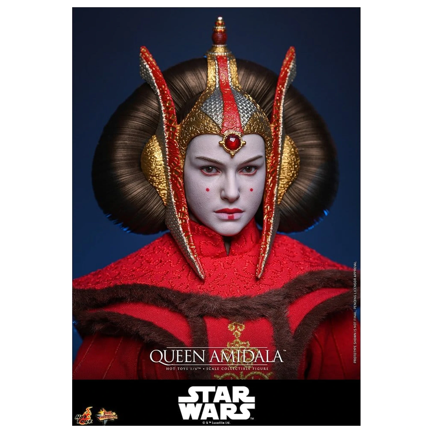 Star Wars Movie Masterpiece Akcijska figura 1/6 Queen Amidala 28 cm fotografija izdelka