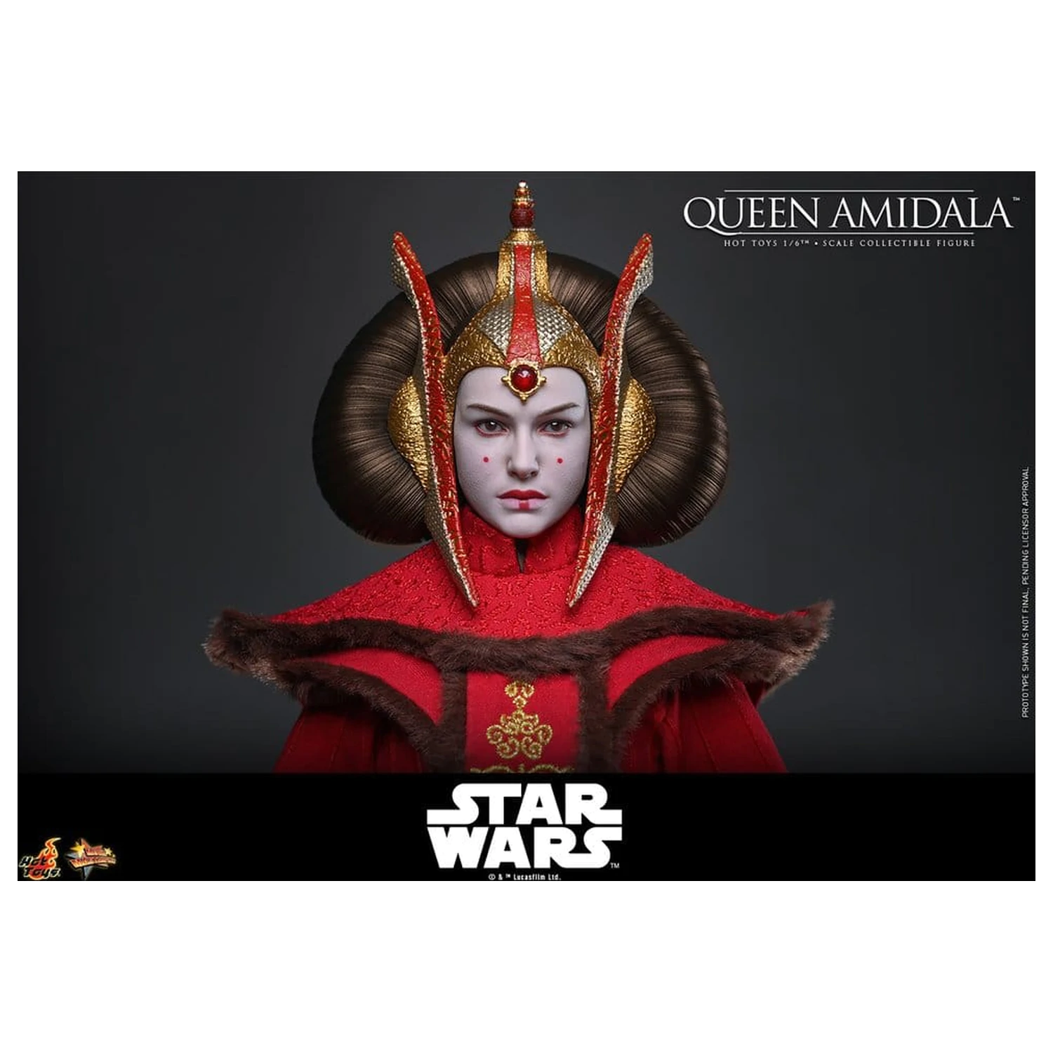 Star Wars Movie Masterpiece Akcijska figura 1/6 Queen Amidala 28 cm fotografija izdelka