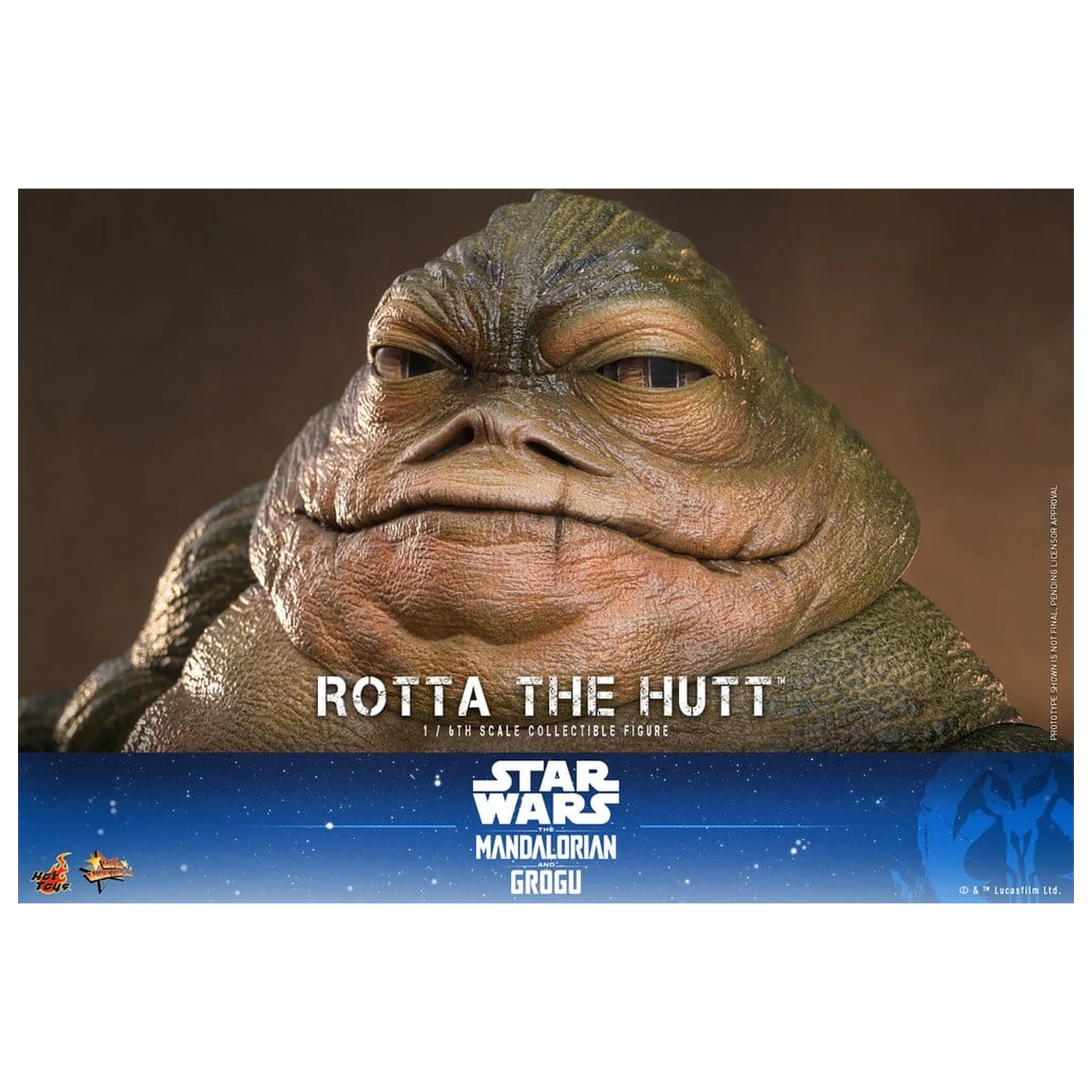 Star Wars Movie Masterpiece Akcijska Figura 1/6 Rotta The Hutt 32 cm fotografija izdelka