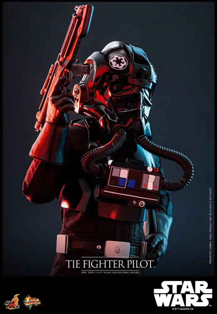 Star Wars Movie Masterpiece akcijska figura 1/6 TIE fighter Pilot 30 cm fotografija izdelka