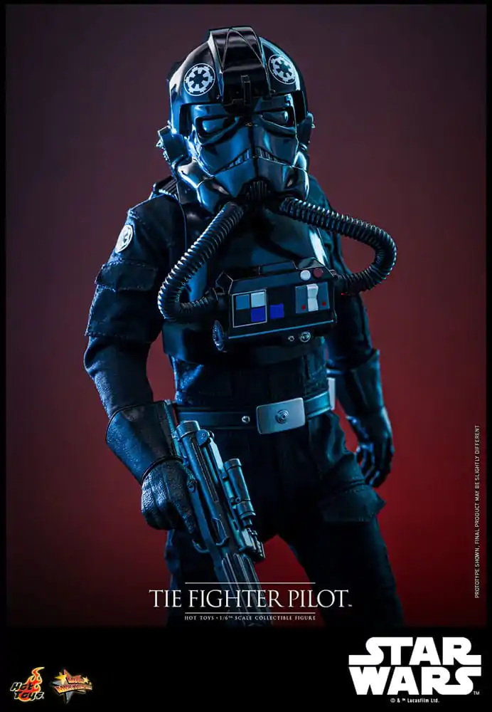 Star Wars Movie Masterpiece akcijska figura 1/6 TIE fighter Pilot 30 cm fotografija izdelka