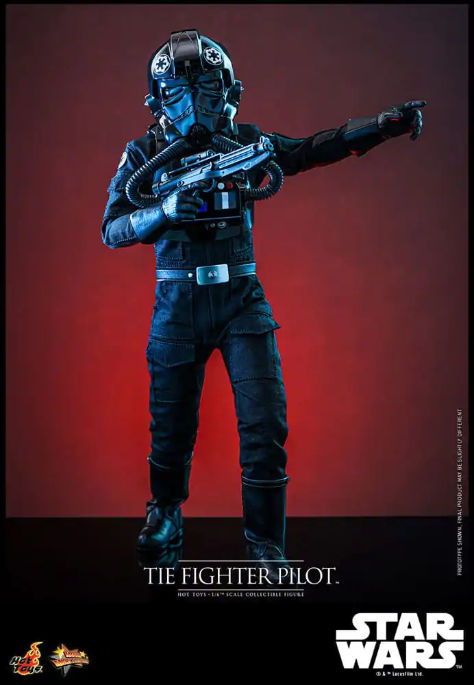 Star Wars Movie Masterpiece akcijska figura 1/6 TIE fighter Pilot 30 cm fotografija izdelka