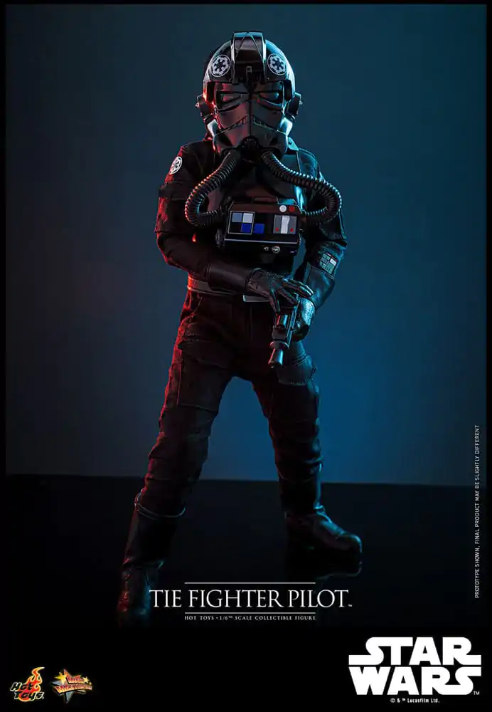 Star Wars Movie Masterpiece akcijska figura 1/6 TIE fighter Pilot 30 cm fotografija izdelka